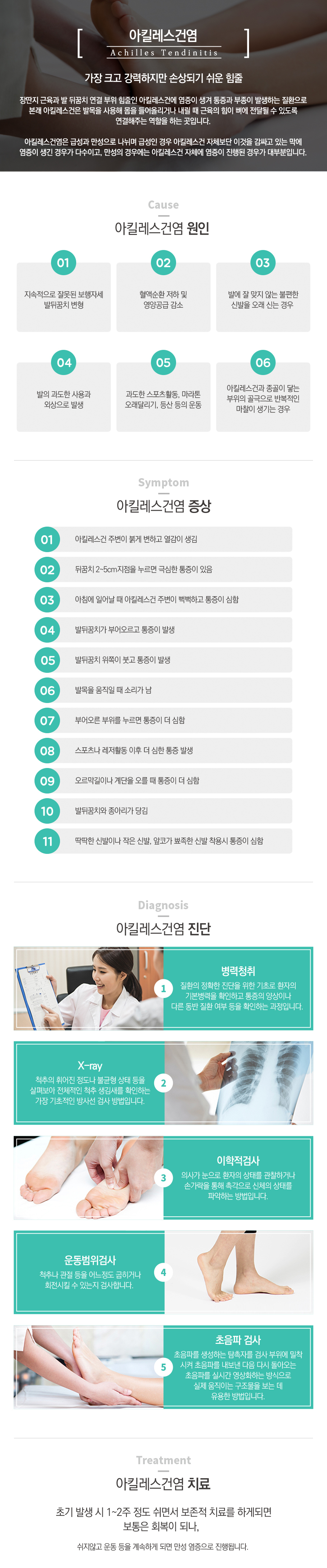 아킬레스건염